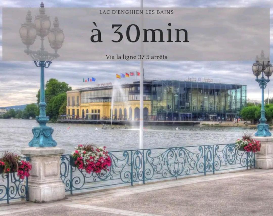 Appartement Au Bord De Seine Épinay-sur-Seine Exterior foto
